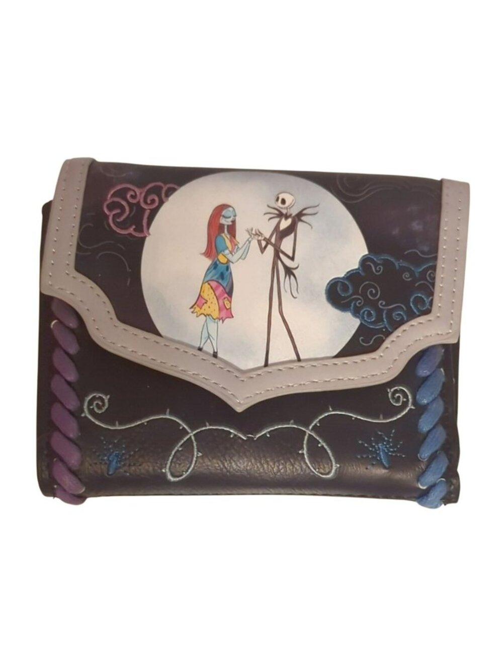 Disney Our Universe The Nightmare Before Christmas Jack & Sally Western Wallet